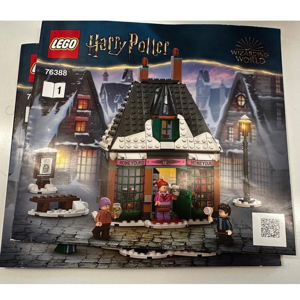 Lego Harry Potter Hogsmeade Village Visit Instructions 76388 Book 1 and Book 2 - Picture 1 of 2